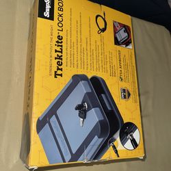 Snap safe lock box