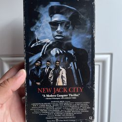 NEW JACK CITY VHS TAPE 
