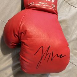 Guante Autografiado Por Julio César Chávez 