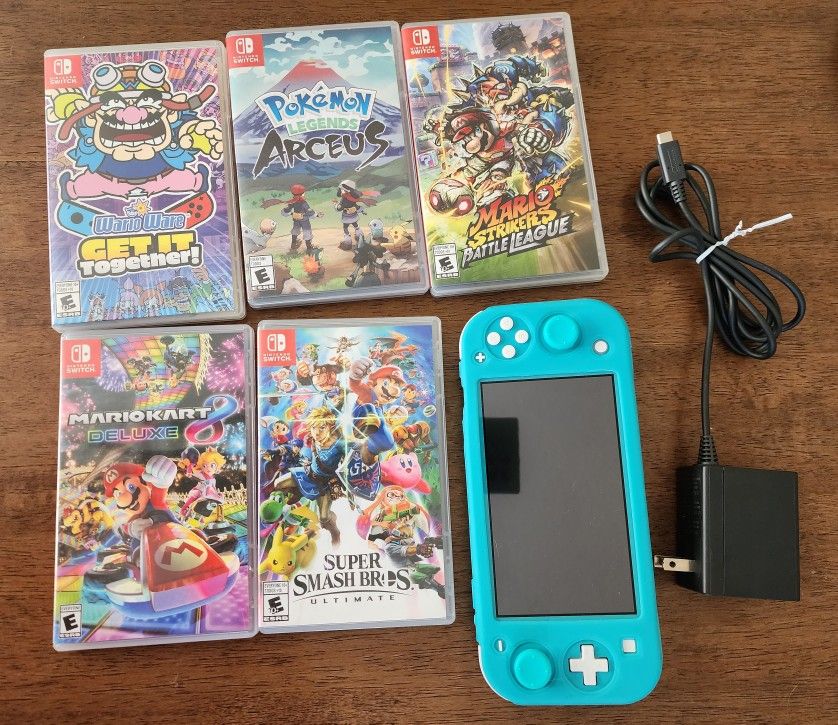 Nintendo Switch Lite & Games