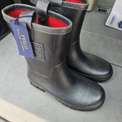 Polo Rain Boots.