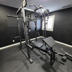 Smith Machine 2001 | Multi-Use Adj Bench | Gym Equipment | Fitness | Squat Rack | Excercise |🔴WEIGHTS AND BARBELL SOLD SEPARATELY 🔴 FREE DELIVERY 🚚
