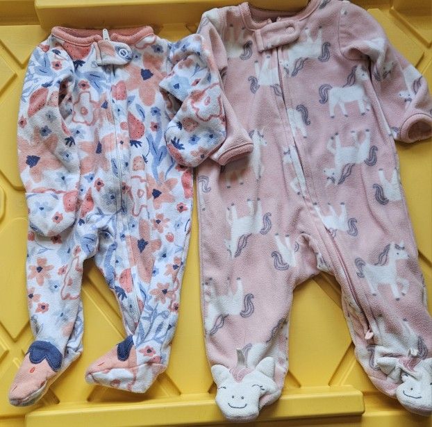 2 Piece Newborn (0M ) Multicolor Sleeper's