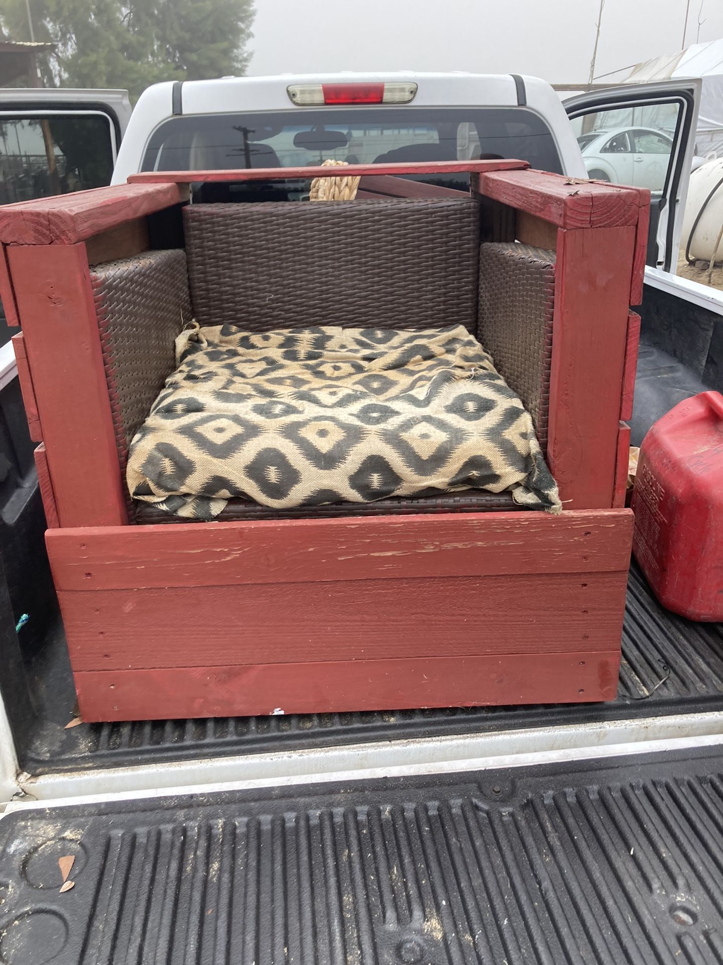 Custom Redwood Lawnchair