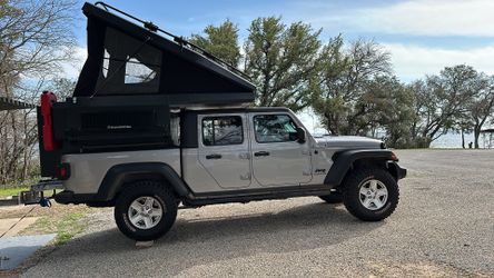 Modern Camper Wedge Pop Up Truck Or On Trailer