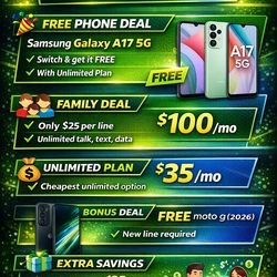 Cricket wireless hottest promotions!!