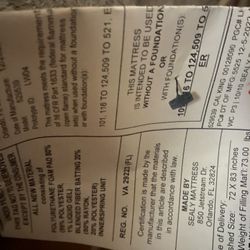 California King Mattress 