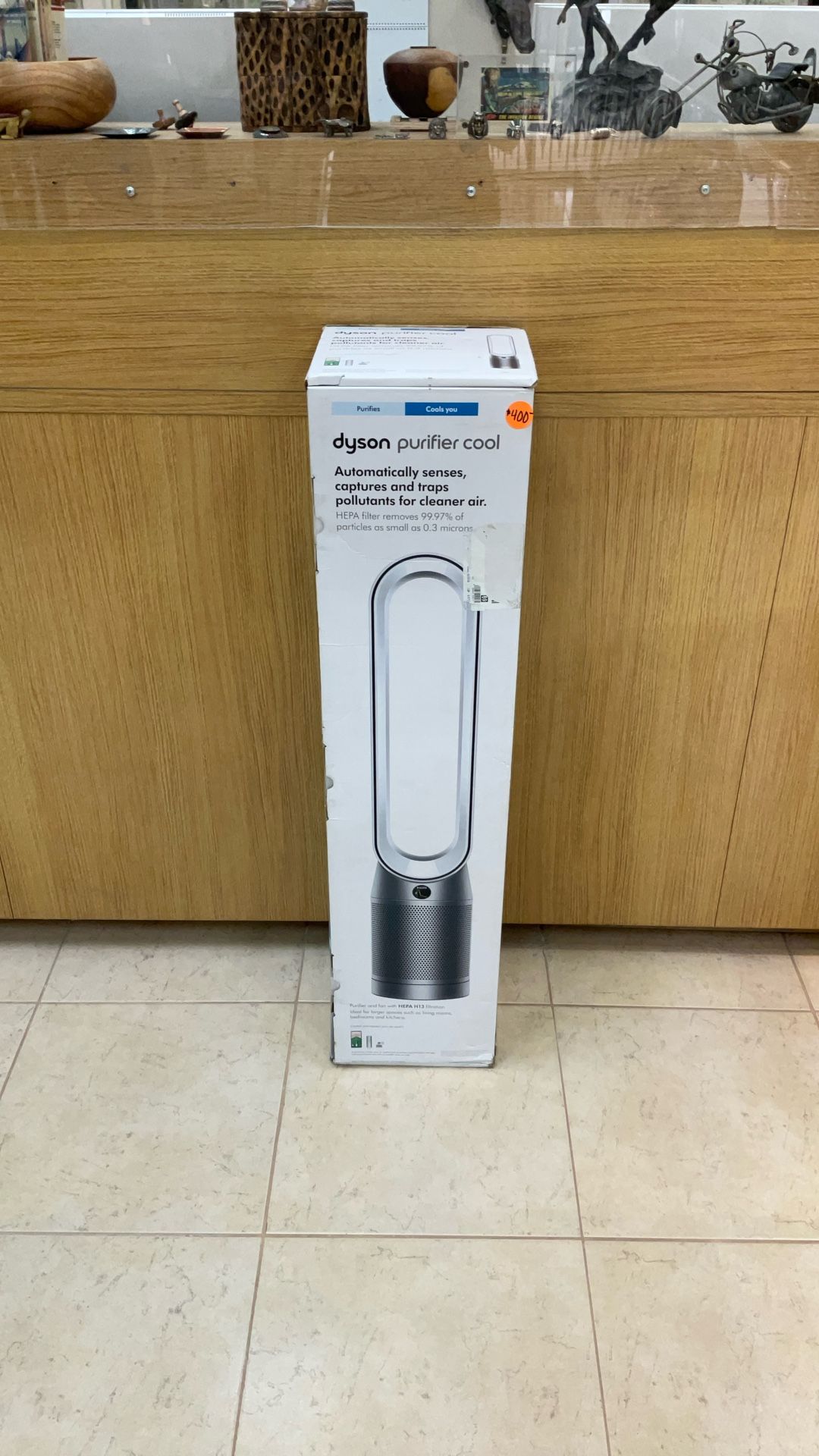 DYSON PURIFIER COOL PURIFIES COOLS YOU.