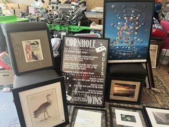 Pictures and picture frames