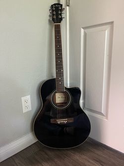 De Rosa Black Guitar