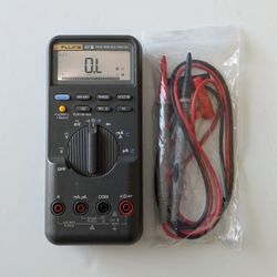Fluke 87 III True RMS Digital Multimeter 87-3 DMM + New Test Leads