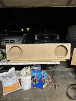 Single Cab Speaker Box 12” New 