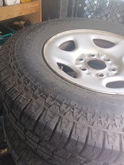 Chevy tires. Llantas para Chevy