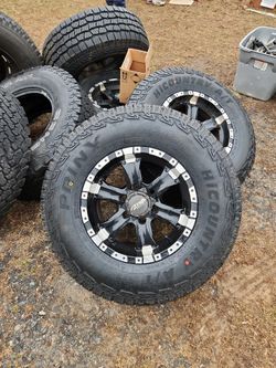 Wheels & Tires 265/75R16 Fits Chevy & Toyota