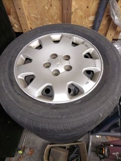 OEM Honda Odyssey rims and tires