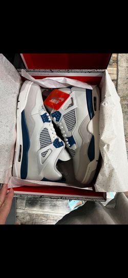 Brand New Jordan 4 military blue Size 14