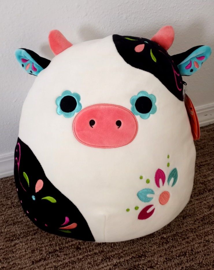 Squishmallow Conner Cow 12" Plush