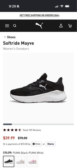 Puma Softride Mayve Womens Girls Sneakers Running Shoes