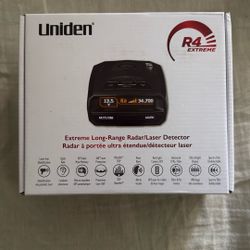Uniden R4 Long Range Radar & Laser Detector