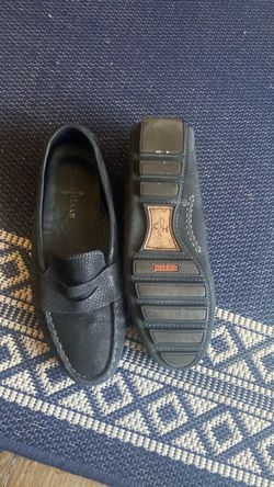 Cole Haan Pebbled Leather Penny Loafers