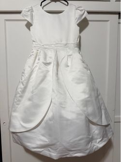 Girls White Dress