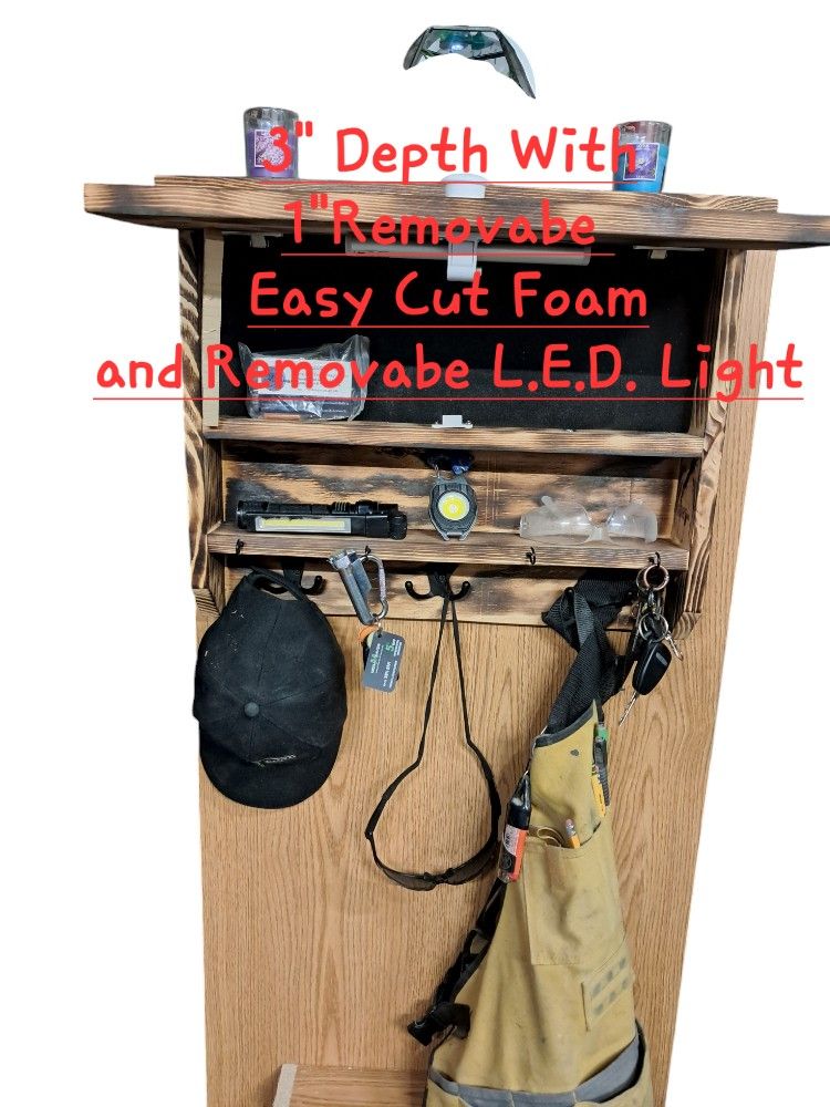 Concealed Coat Rack Hidden Compartment