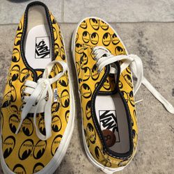 Moon Equipped Vans Size 8 Men’s 9.5 Women’s 