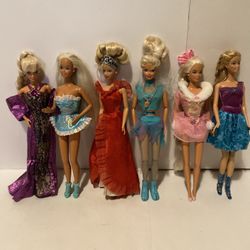 Vintage ‘90s Barbie Dolls, Lot of 6, Lot 2