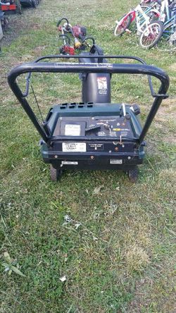 CRAFTSMAN SNOWBLOWER 21 INCH ELECTRIC START RUNS GREAT