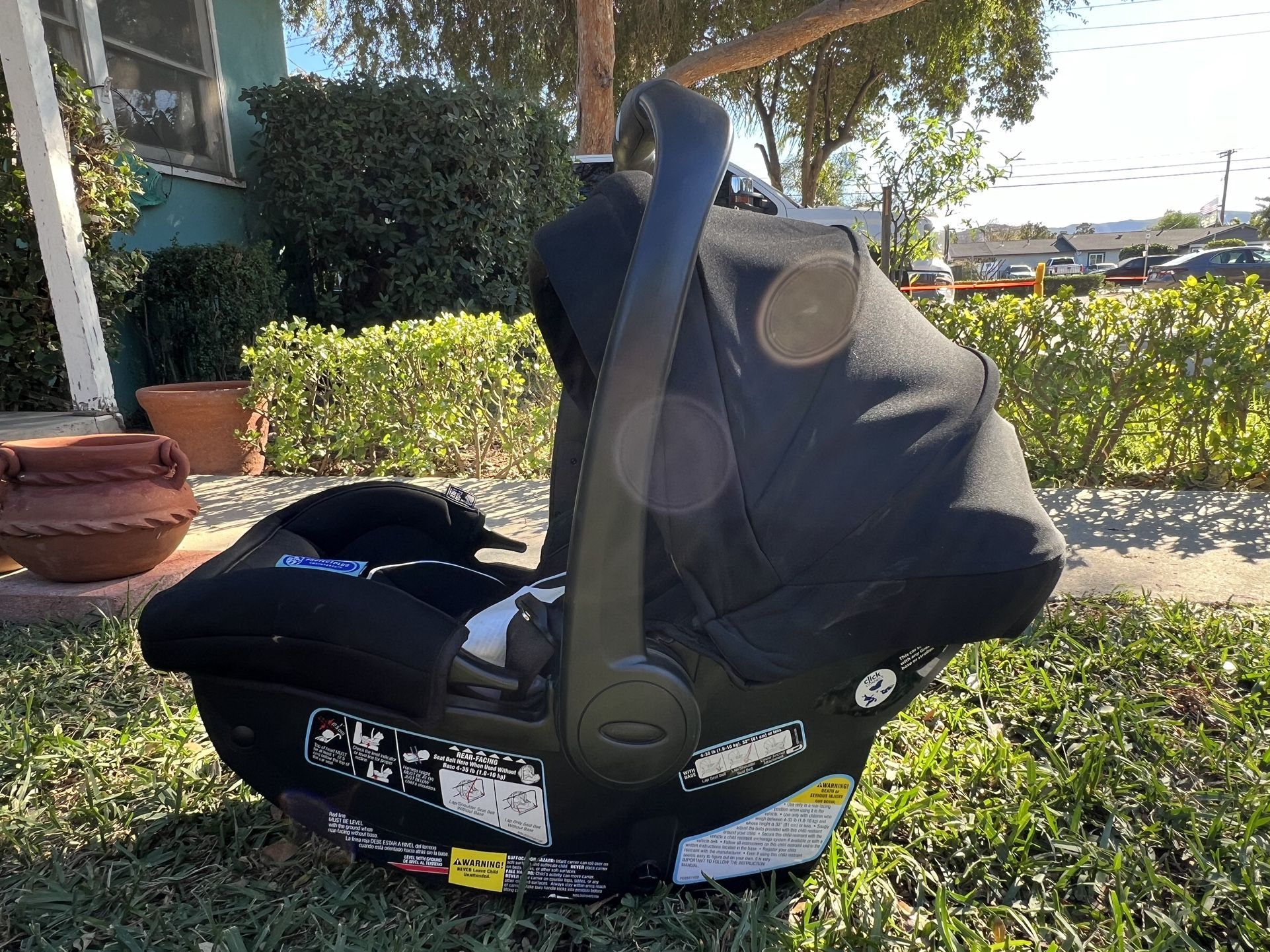 Infant Rear Facing Car Seat Stroller With Base