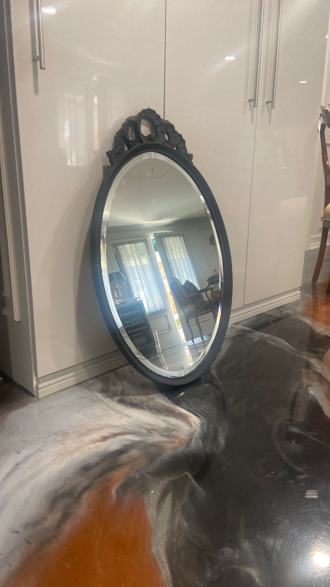 Victorian vanity mirror