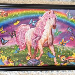 Unicorn Framed Puzzle