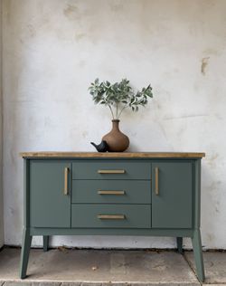 Elegant Console/Sideboard With Rustic Charm