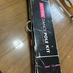 Hot Pink Dance Pole Kit 