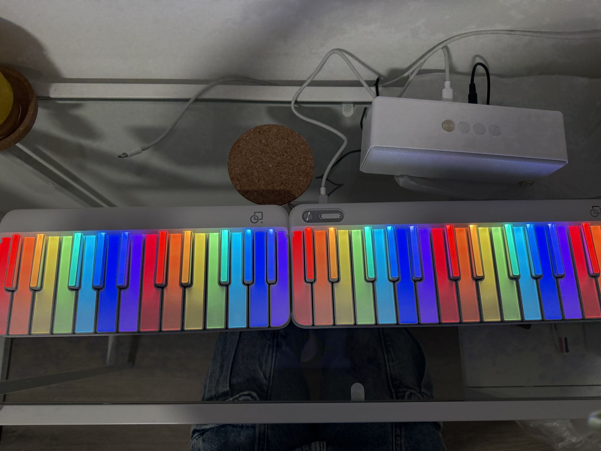For Sale: 61-Key Smart Digital Piano Keyboard with Lighted Keys ā 100% New!