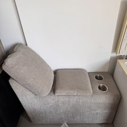 Living Spaces Tik tok couch electric console