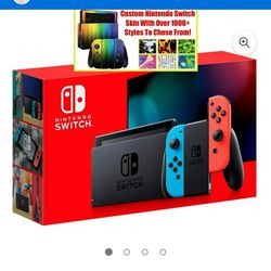 Brand New Nintendo Switch With Brand New Games