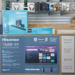Hisense smart tv QLED 58". Oferta especial de esta semana $250