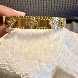 Stainless Steel 18K Gold Plated Bracelet