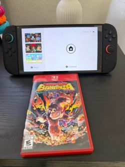 Great deal! Brand new Nintendo switch 2 + DK bonanza + Case
