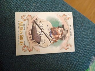 Charlie Blackmon Card
