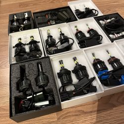 1 YEAR⭐️WARRANTY Car Headlight Led Led Headlight Bulbs⚡100W 12,000⚡lumens 6500K LED H7 H1 H3 H4 H8 H11 H13 9005 9006 9007⚡1 AÑO GARANTIA⚡