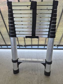 Used Aluminum Telescoping Ladder
​