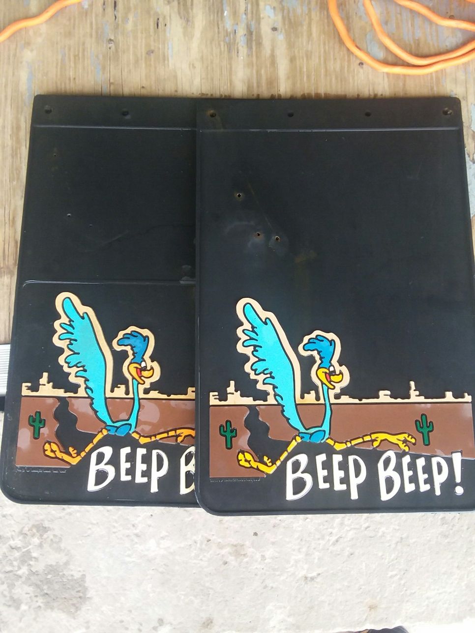 Road runner Mud flaps