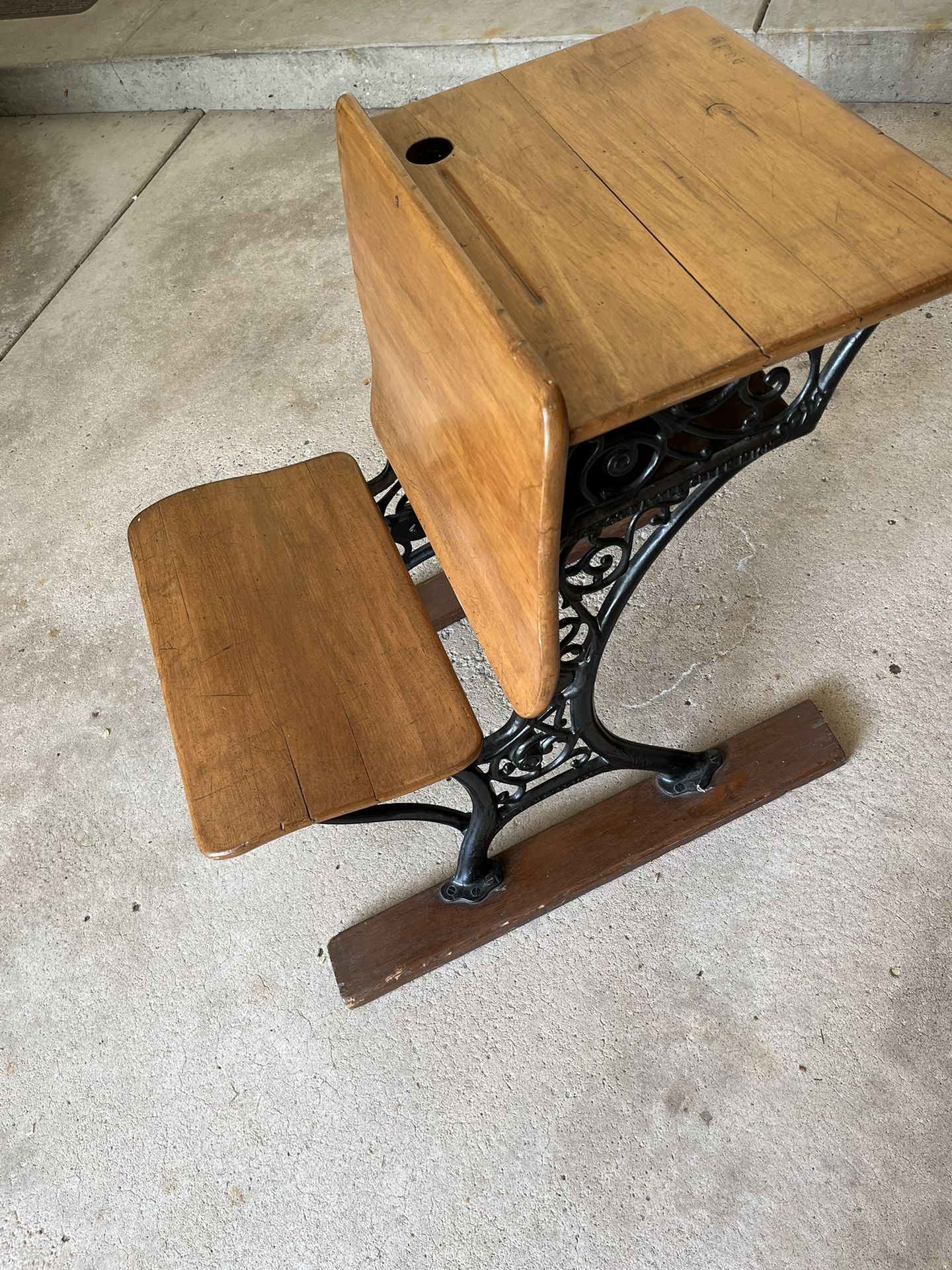 Vintage School Desk