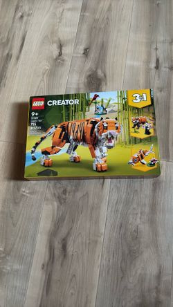 Majestic Tiger Legos 3 In 1