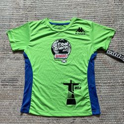 Kappa Global Energy 2017 Running Athletic Shirt Rio De Janeiro Womens Small