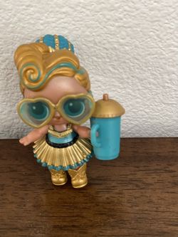 24k Gold Luxe LOL Doll Limited Rare