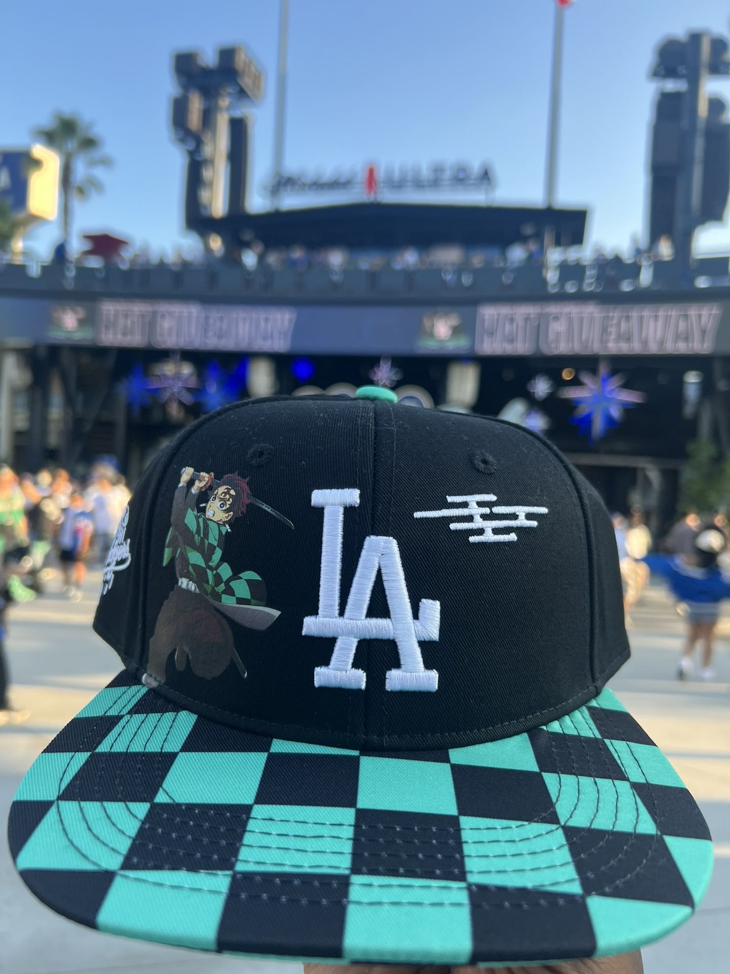 Dodgers vs Padres - Demon Slayer Night Drone Show