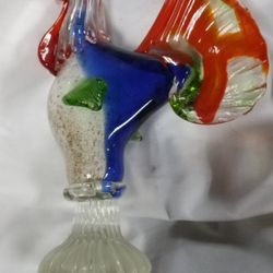 Glass Rooster 